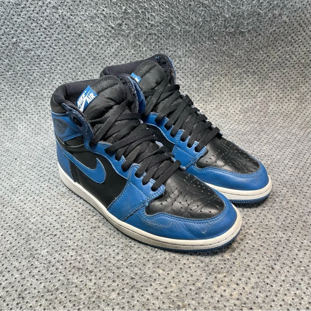 Jordan 1 High Dark Marina Blue Shoes Size 9 Men’s